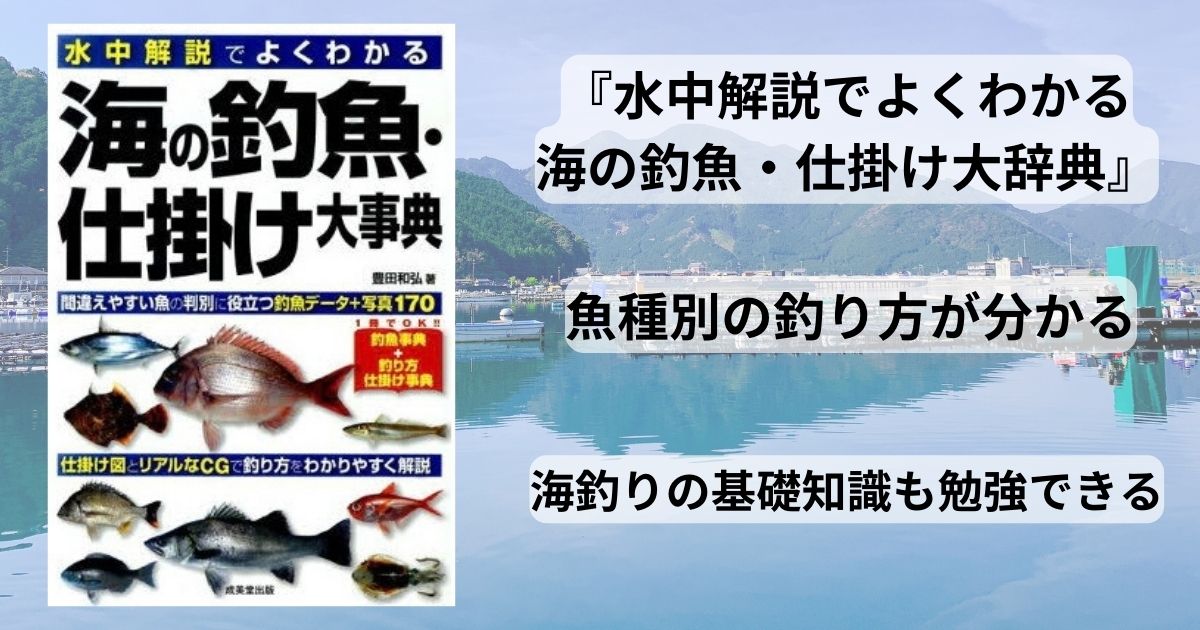 水中解説でよくわかる 海の釣魚・仕掛け大辞典』 魚種別の釣り方が 